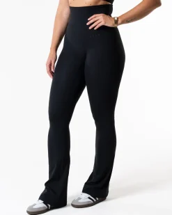 Clean Tights Flared Tall Black