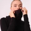 Conquer Neck Warmer Black Reflective – One Size