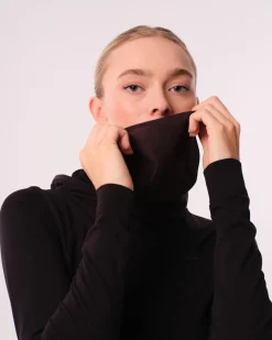 Conquer Neck Warmer Black Reflective – One Size