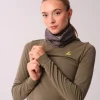 Conquer Neck Warmer Dusty Green Reflective – One Size