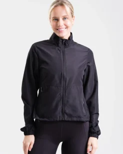 Conquer Running Jacket Black