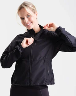 Conquer Running Jacket Black