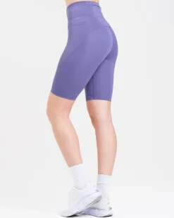 Conquer Running Pocket Shorts 8″ Lilac Heron