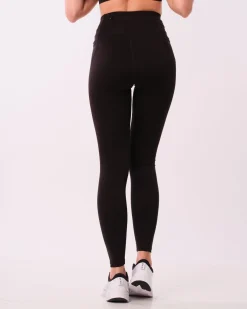 Conquer Running Pocket Tights Black