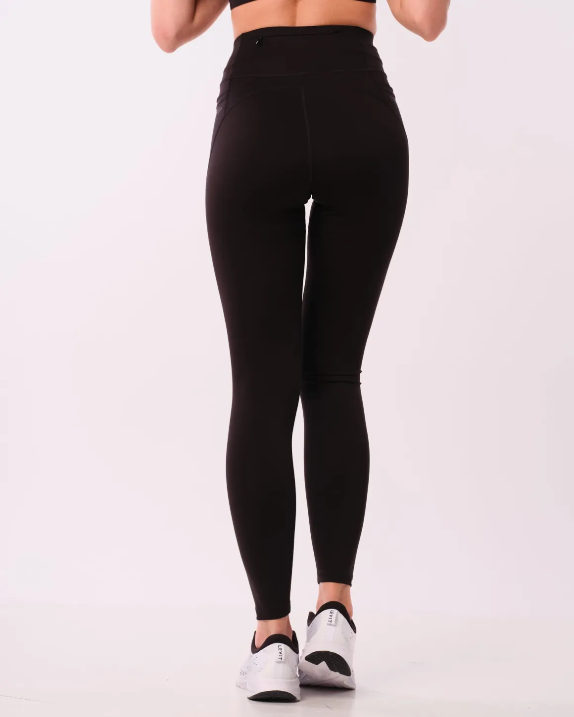 Conquer Running Pocket Tights Black