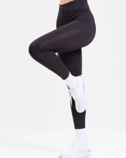 Conquer Running Pocket Tights Black Beauty