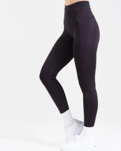 Conquer Running Pocket Tights Black Beauty