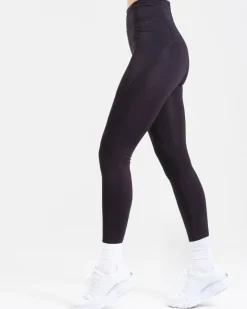 Conquer Running Pocket Tights Black Beauty