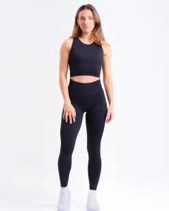Contour Seamless Tights Black