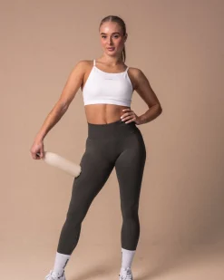 Contour Seamless Tights Military Green