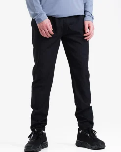 Core Basic LS M Blue + Clarity Warm Up Pants M Black SET