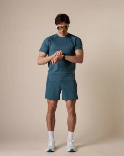 Core Run Tee M Green Hydro