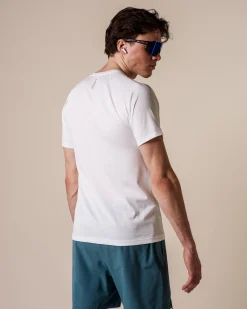 Core Run Tee M White Lucent