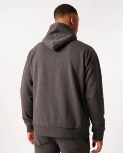 Core Sweat Hoodie Dark Grey Melange