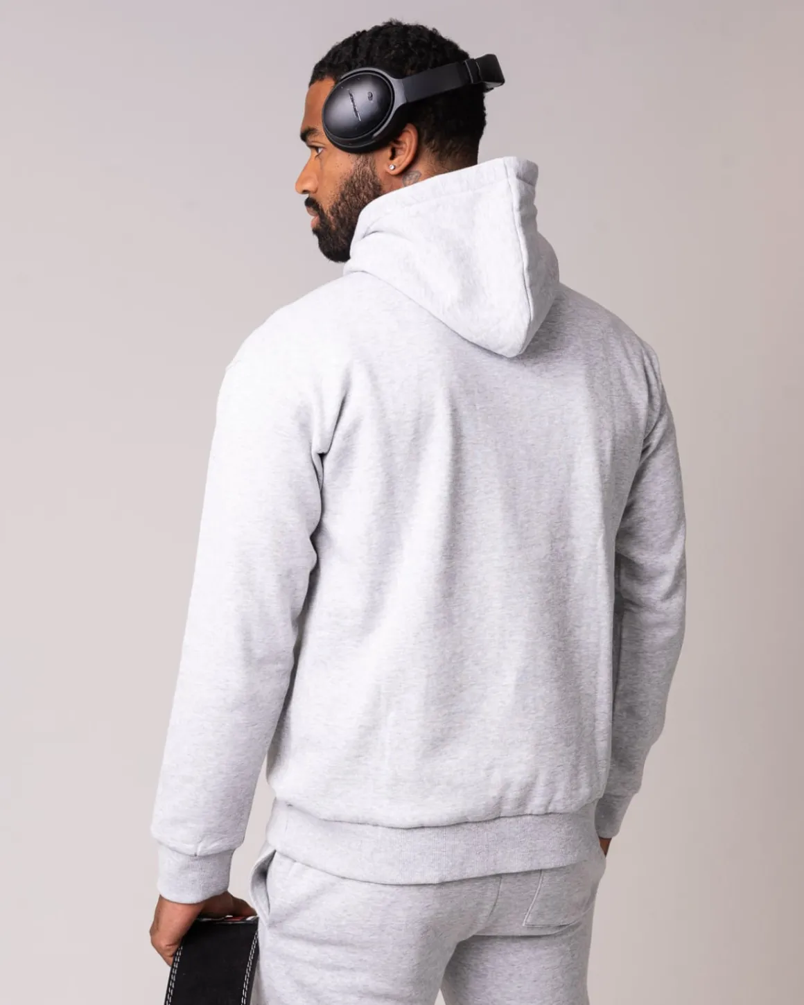 Core Sweat Hoodie Grey Melange
