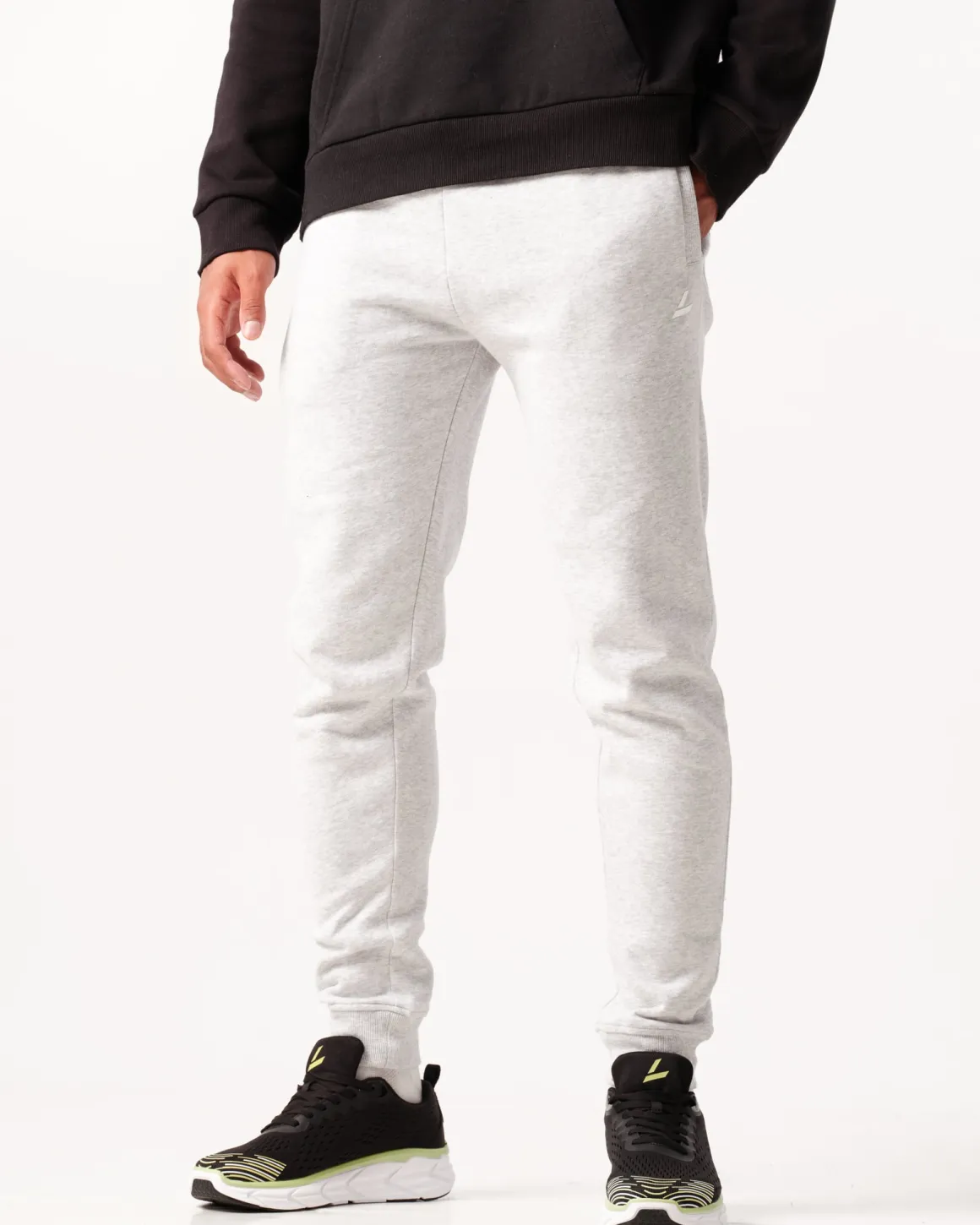 Core Sweat Pants Grey Melange 2-PACK
