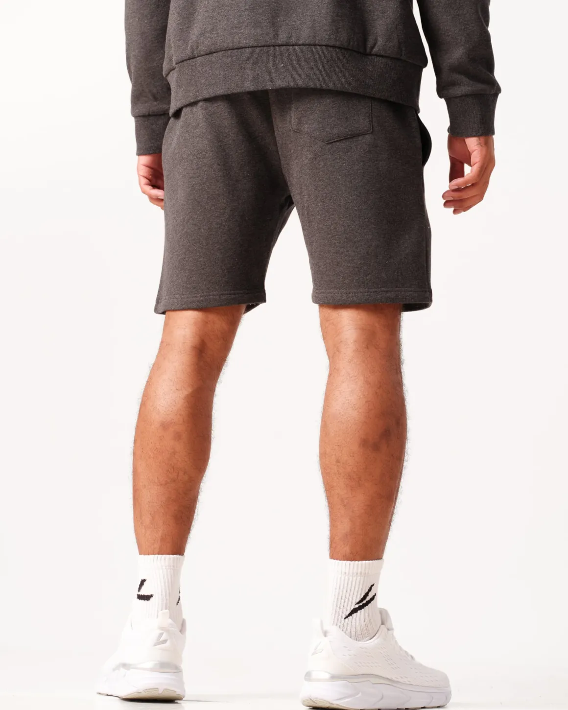 Core Sweat Shorts Dark Grey Melange