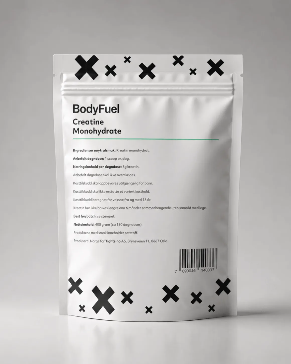 Creatine Monohydrate 3x400g
