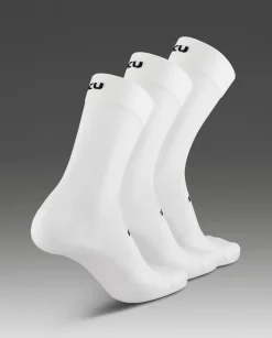 Crew Socks 3-Pack White/Black