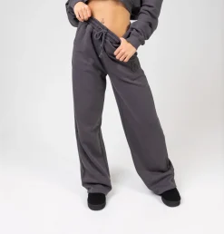 Cropped Zip Hoodie Grey/Trashed