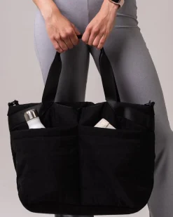 Daily Puffer Bag Black – One Size