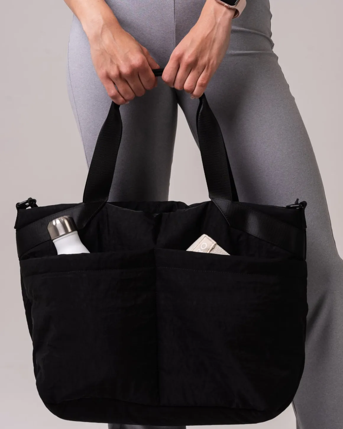 Daily Puffer Bag Black – One Size
