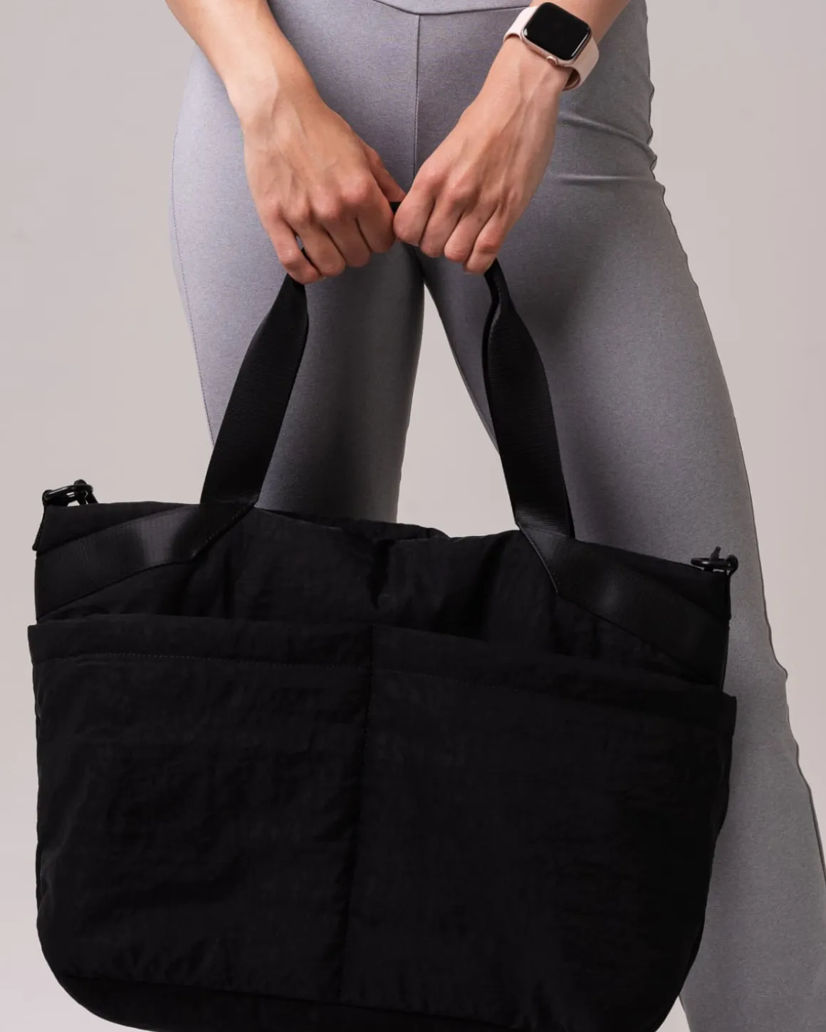 Daily Puffer Bag Black – One Size