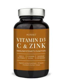 D3, C-vitamin & Zinc 90 caps