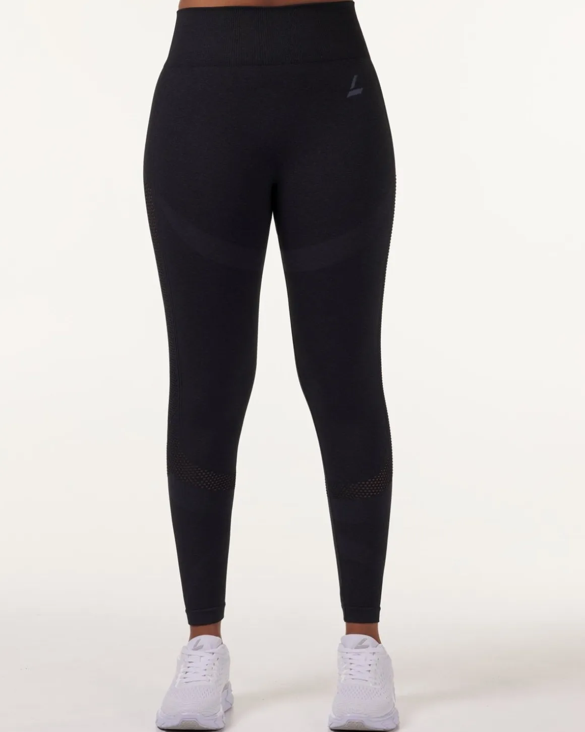 Eclipse Mesh Seamless Tights Blue Ink Marl 2-PACK