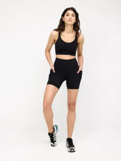 Ellie Ultralight Pocket Shorts Black