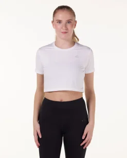 Essential Crop T-shirt Black+Blue+Green+Pink+White 5-PACK