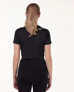 Essential Crop T-shirt Black 3-PACK