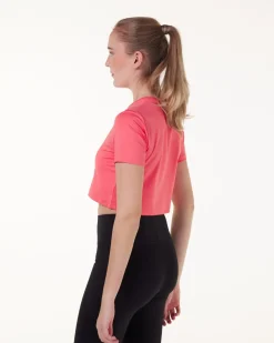 Essential Crop T-shirt Green/Blue/Pink 3-MIXPACK