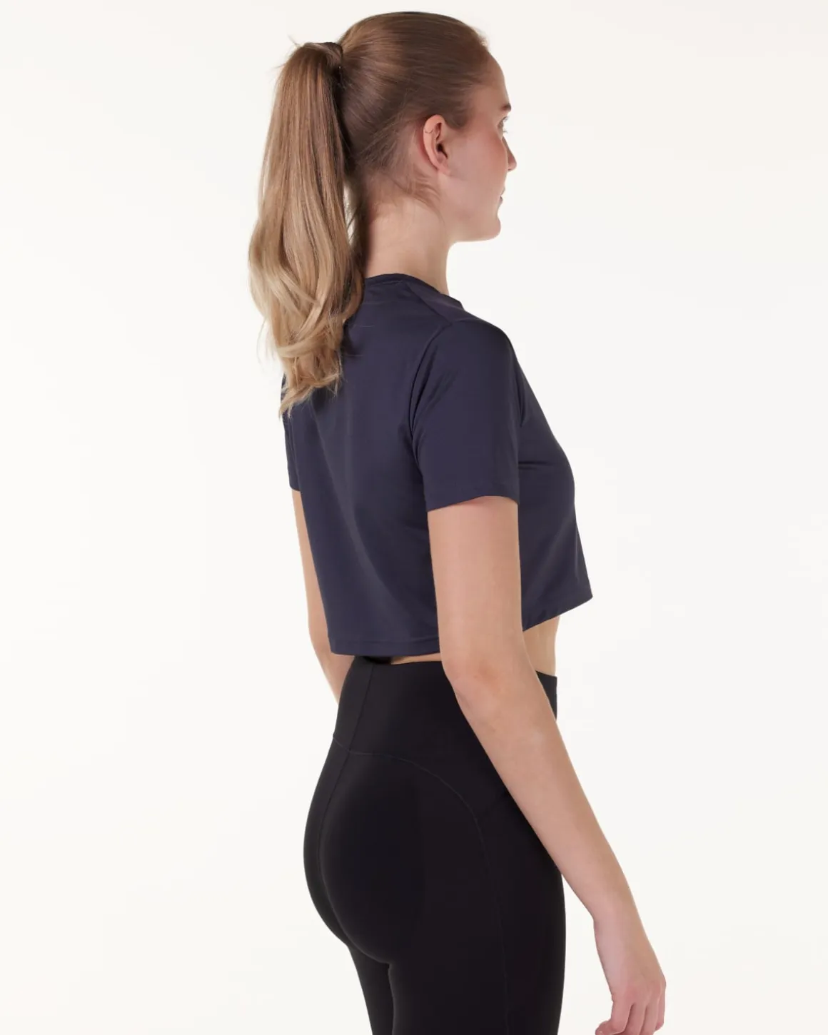 Essential Crop T-shirt Green/Blue/Pink 3-MIXPACK