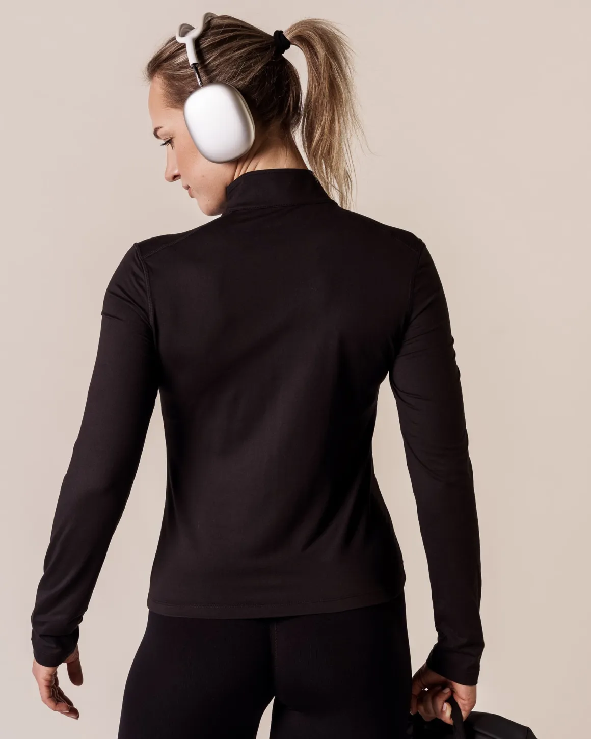 Essential Full Zip Jacket Black