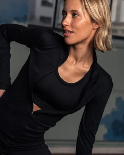Essential Full Zip Jacket Black