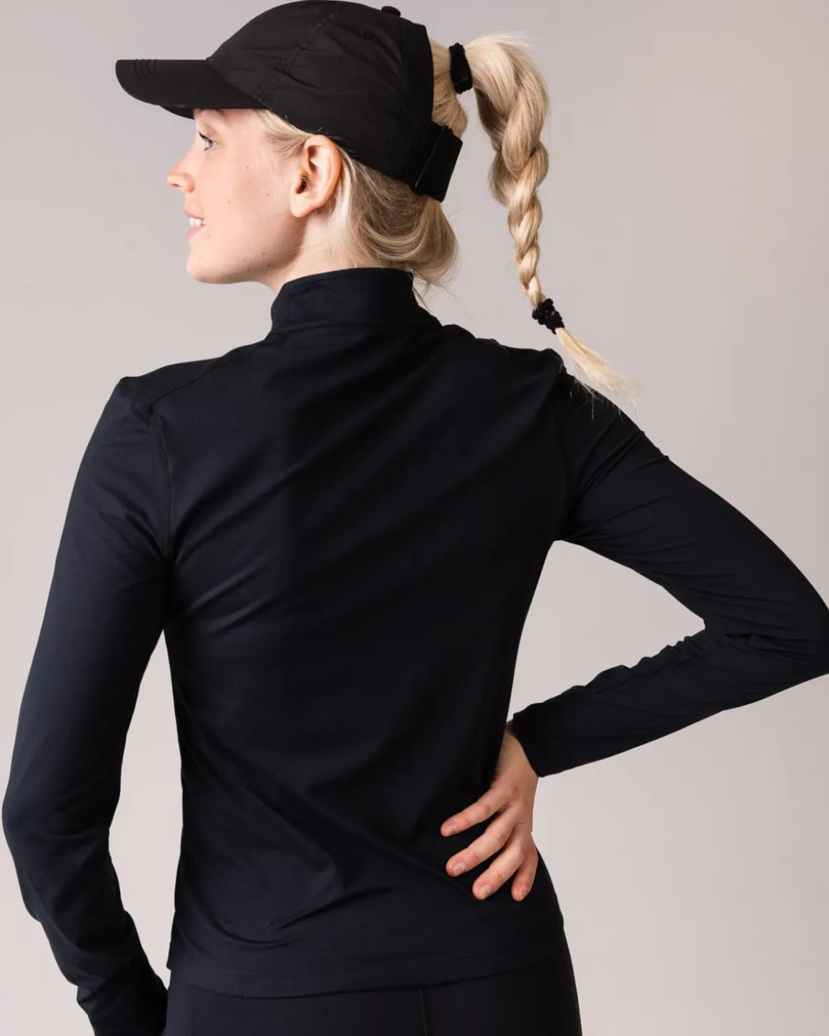 Essential Full Zip Jacket Black