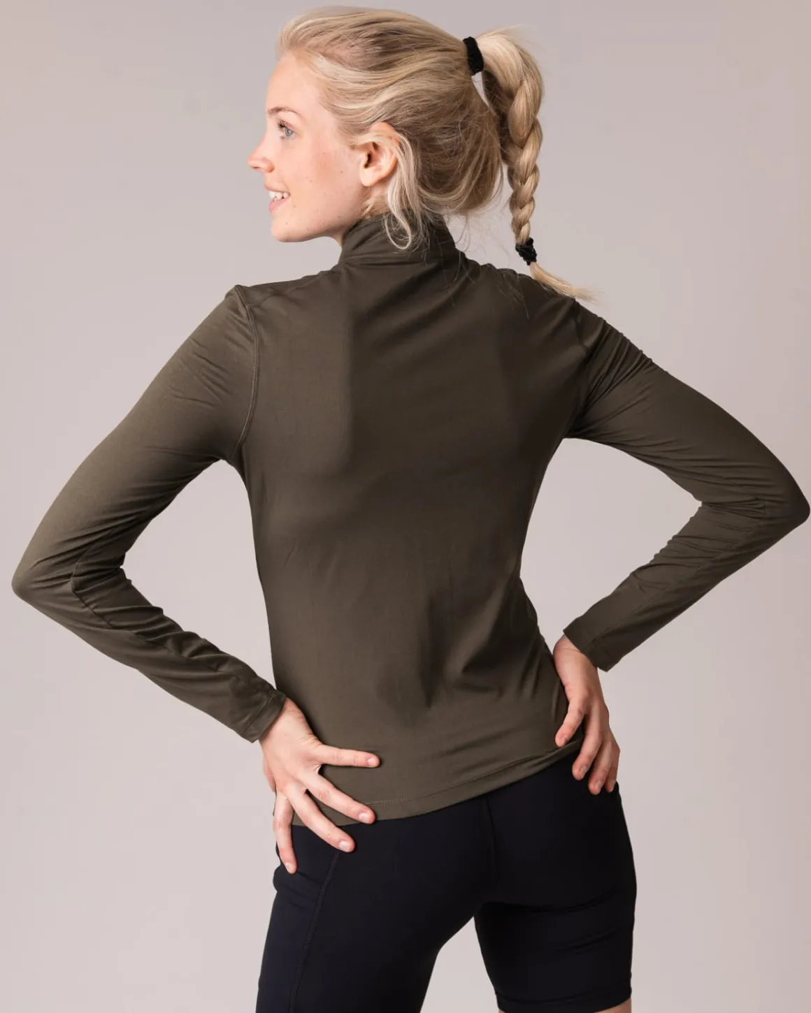 Essential Full Zip Jacket Green Forest