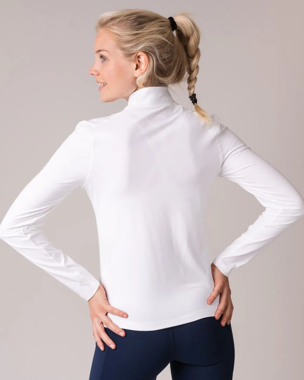Essential Full Zip Jacket White