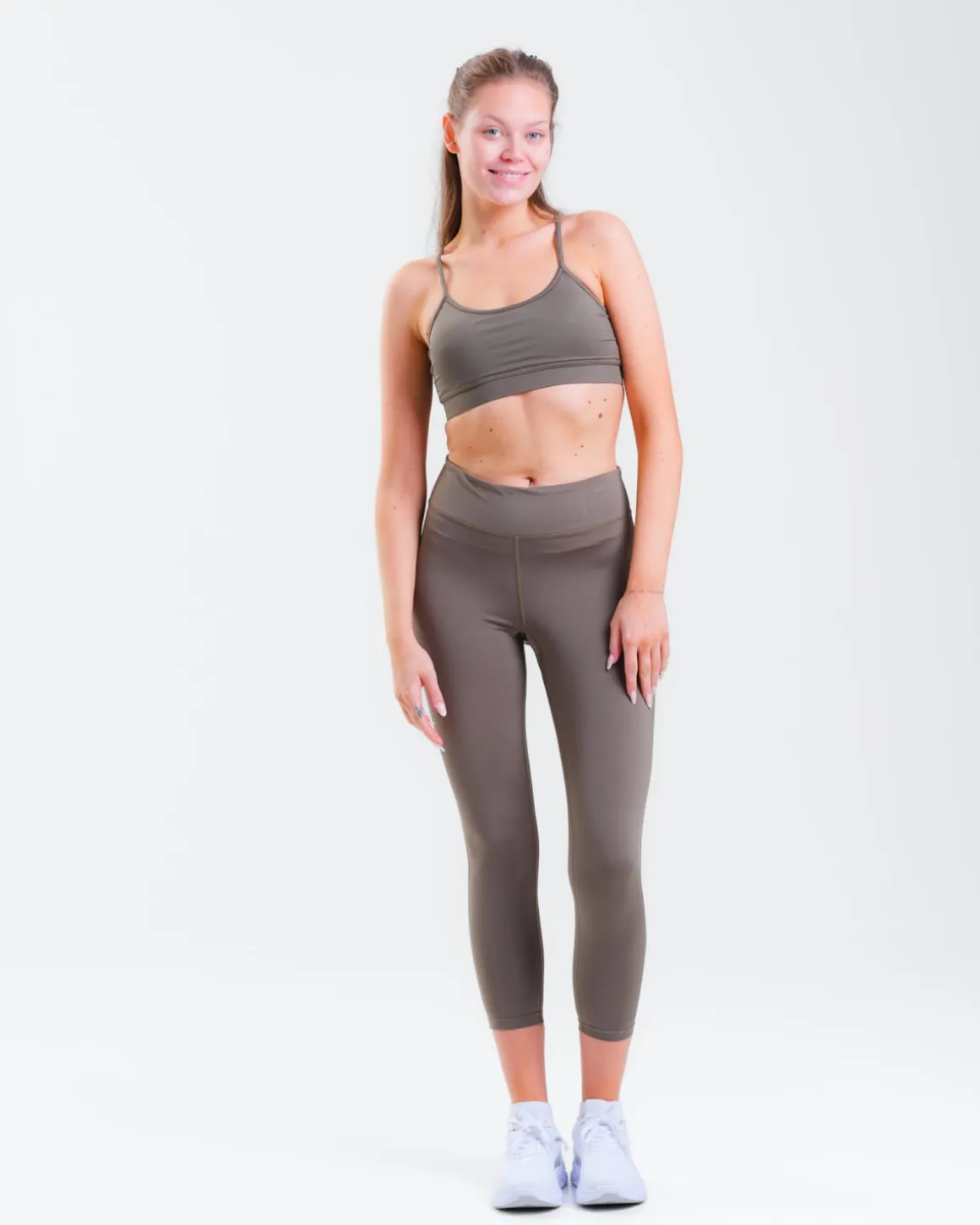 Essential Light Bra Green Olive