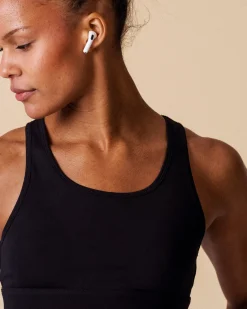 Essential Medium Support Bra Black