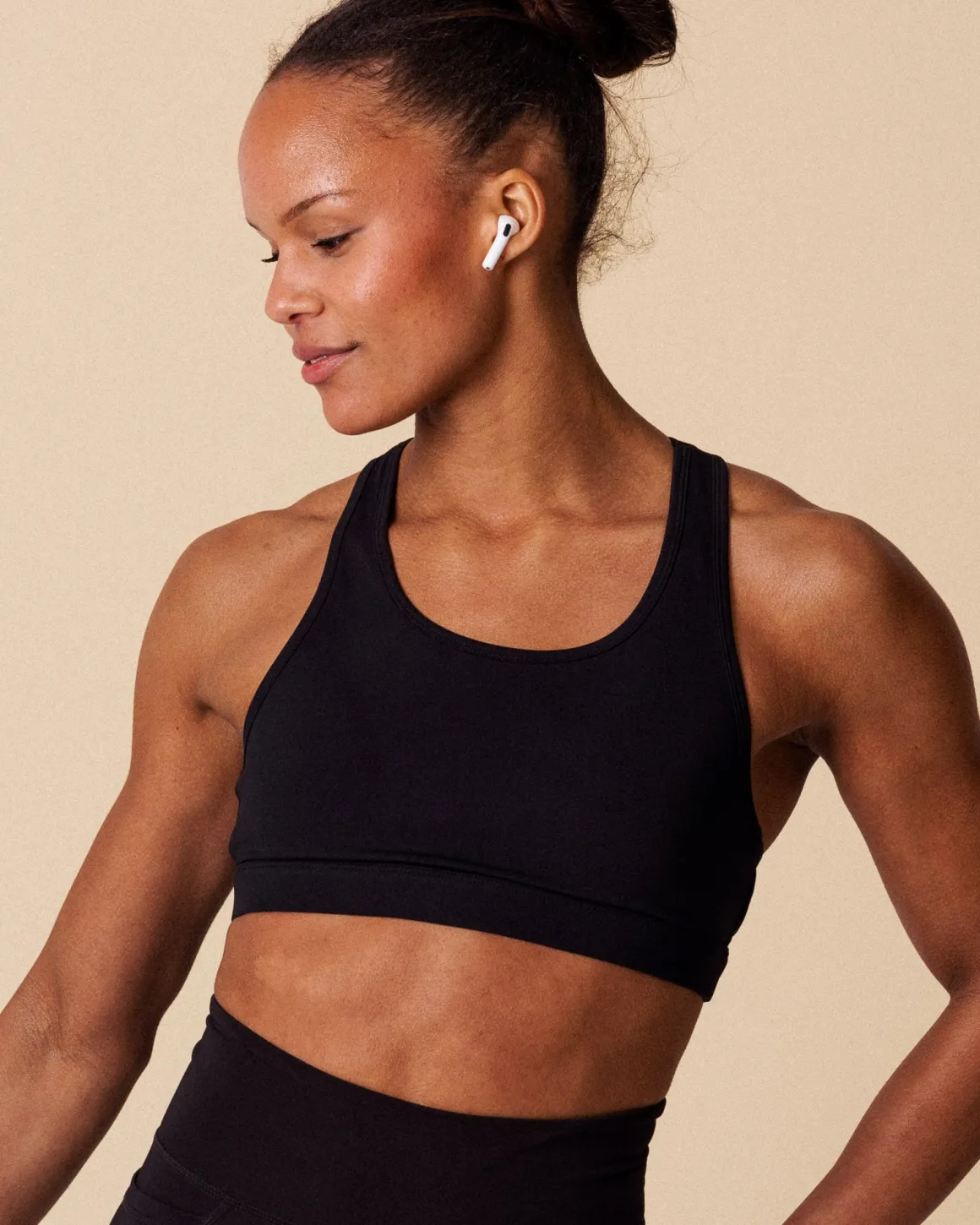 Essential Medium Support Bra White/Grey/Black 3-PACK