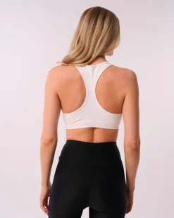 Essential Medium Support Bra White