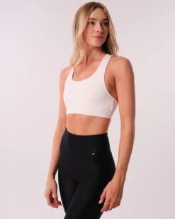 Essential Medium Support Bra White