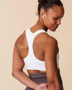 Essential Medium Support Bra White