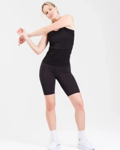 Essential Seamless Tank Top Black Beauty