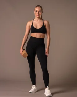 Essential Seamless Tights All Black