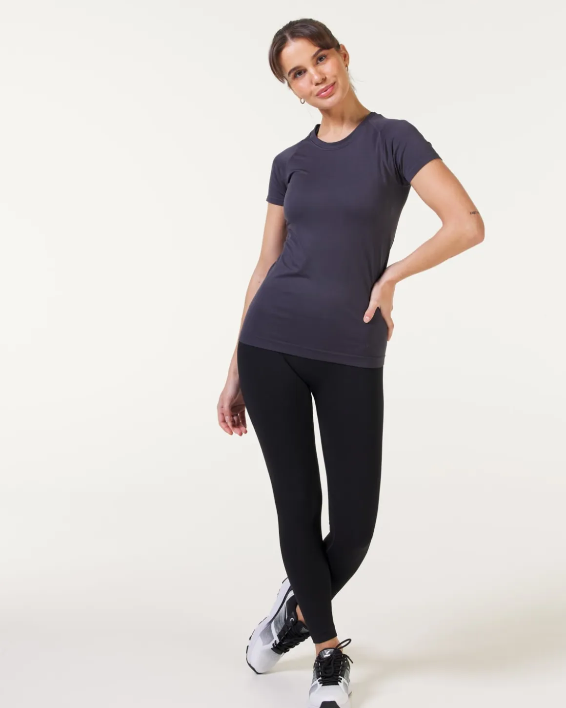 Essential Seamless Tights Black