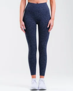 Essential Seamless Tights Black/Grey/Navy 3-PACK