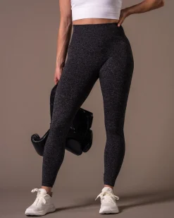 Essential Seamless Tights Dark Grey Marl